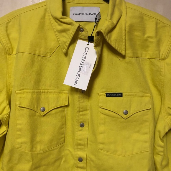 Men’s denim bottoms down casual shirt - Picture 2 of 5